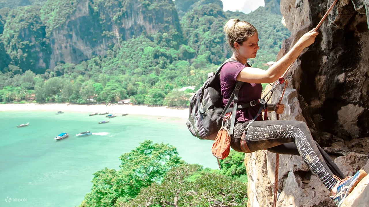 Full Day Climbing and Caving Tours at Railay Beach in Krabi. Picture: Viator