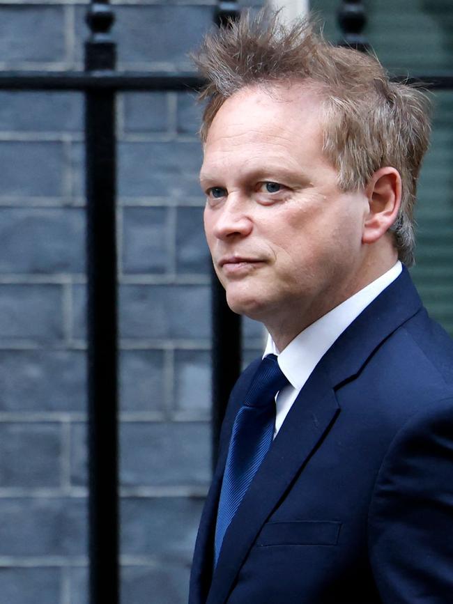 Doing the numbers: Grant Shapps. Picture: AFP