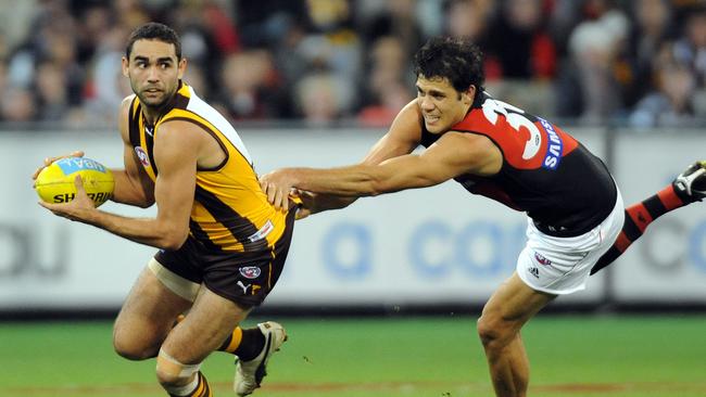 Shaun Burgoyne moved to Hawthorn in 2010