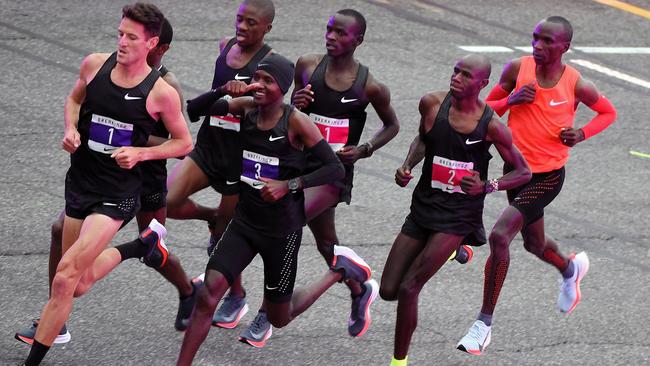 nike 2 hour marathon attempt