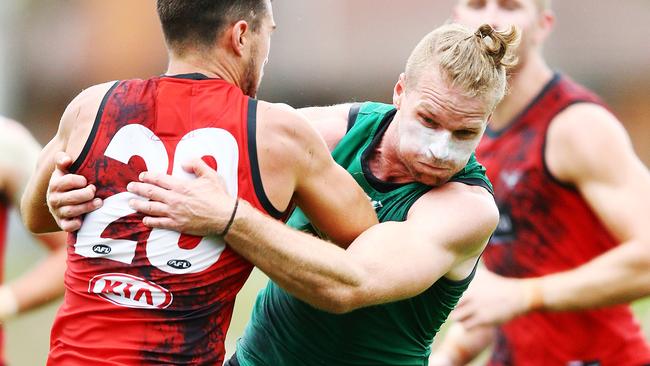 Jake Stringer will play more in the midfield at Essendon where he can win more of the ball — and score more SuperCoach points.