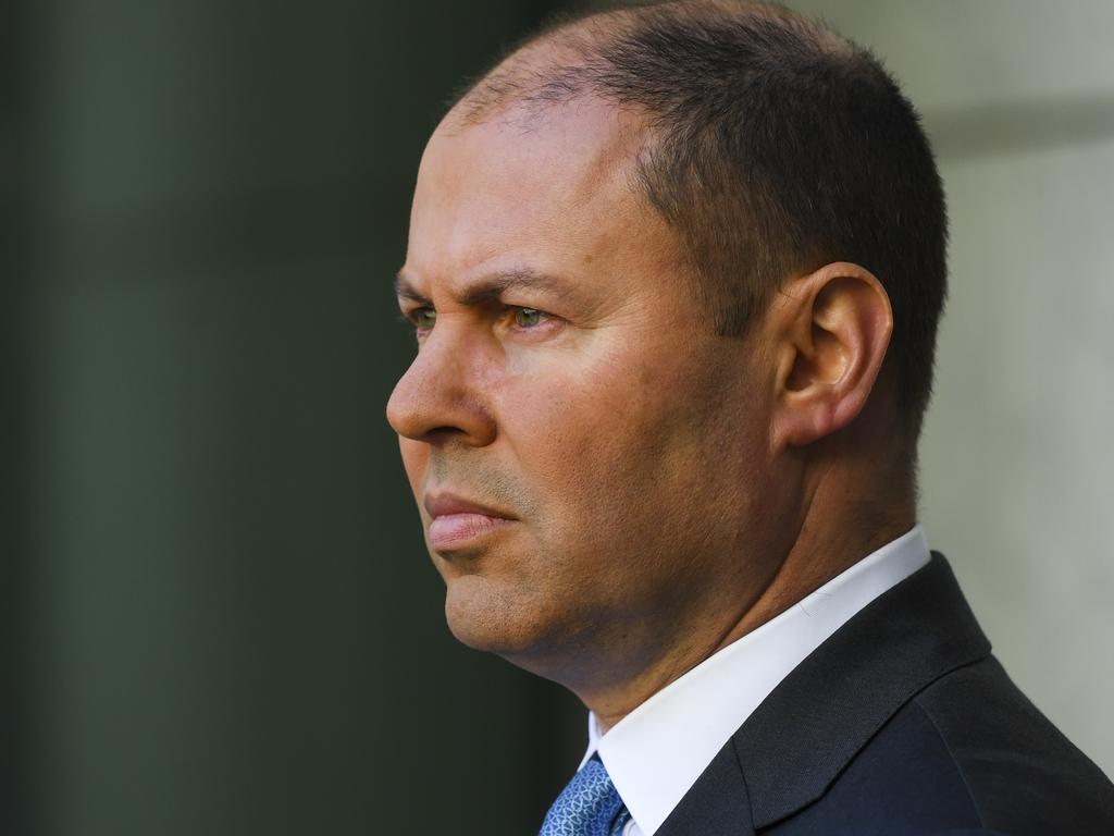 Treasurer Josh Frydenberg has not ruled out further changes to JobKeeper. Picture: AAP Image/Lukas Coch