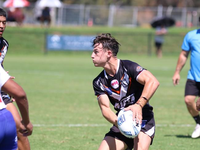 Alex Isdale takes the halfback role. Picture: Warren Gannon Photography