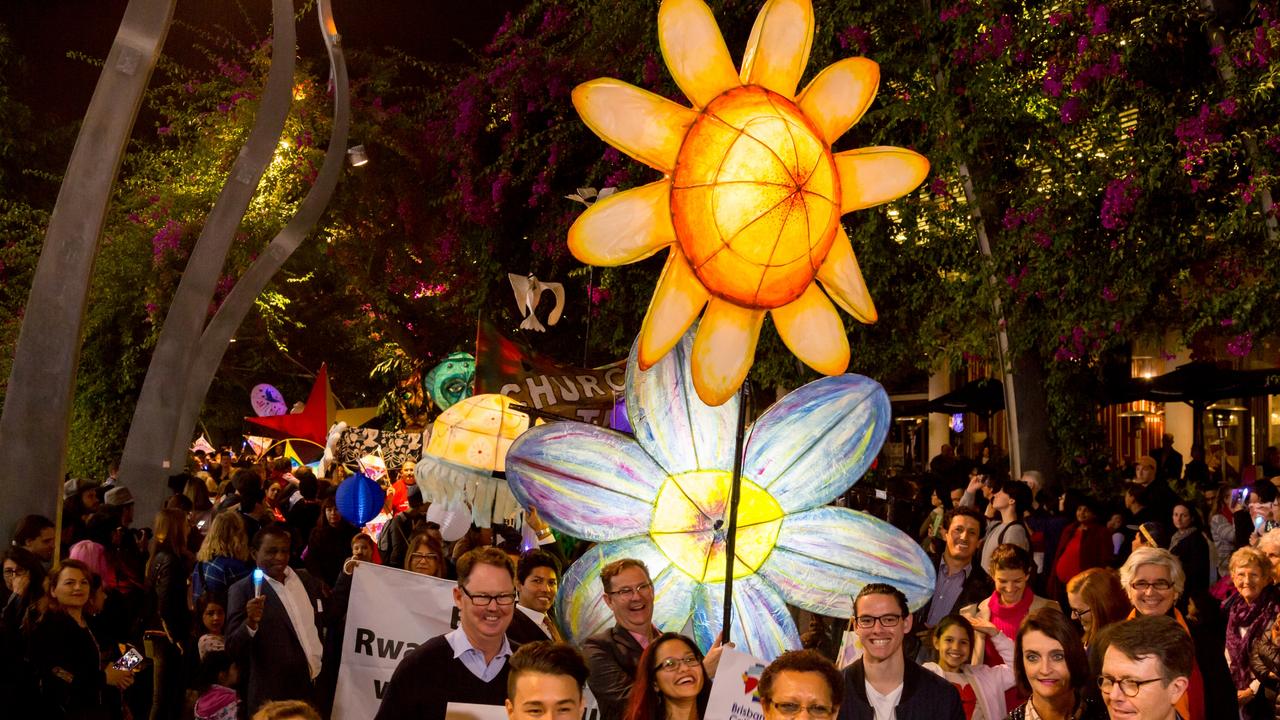 What’s on in Brisbane Luminous Lantern Parade lights up South Bank