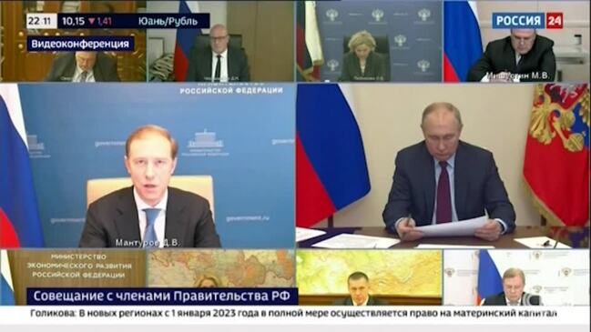 Vladimir Putin publicly berates deputy PM during video meeting (CNN)