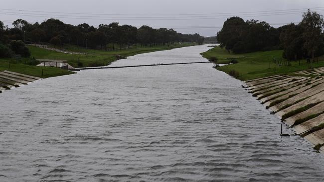 Calls have been made to extend the wetlands along the River Torrens between Tapleys Hill Rd and Seaview Rd in West Beach. Picture Campbell Brodie.