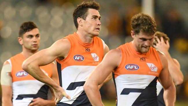 The Giants won’t get respect until they win at the MCG. Picture: AAP