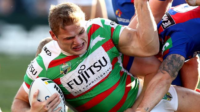 George Burgess in action for South Sydney. Picture: Gregg Porteous