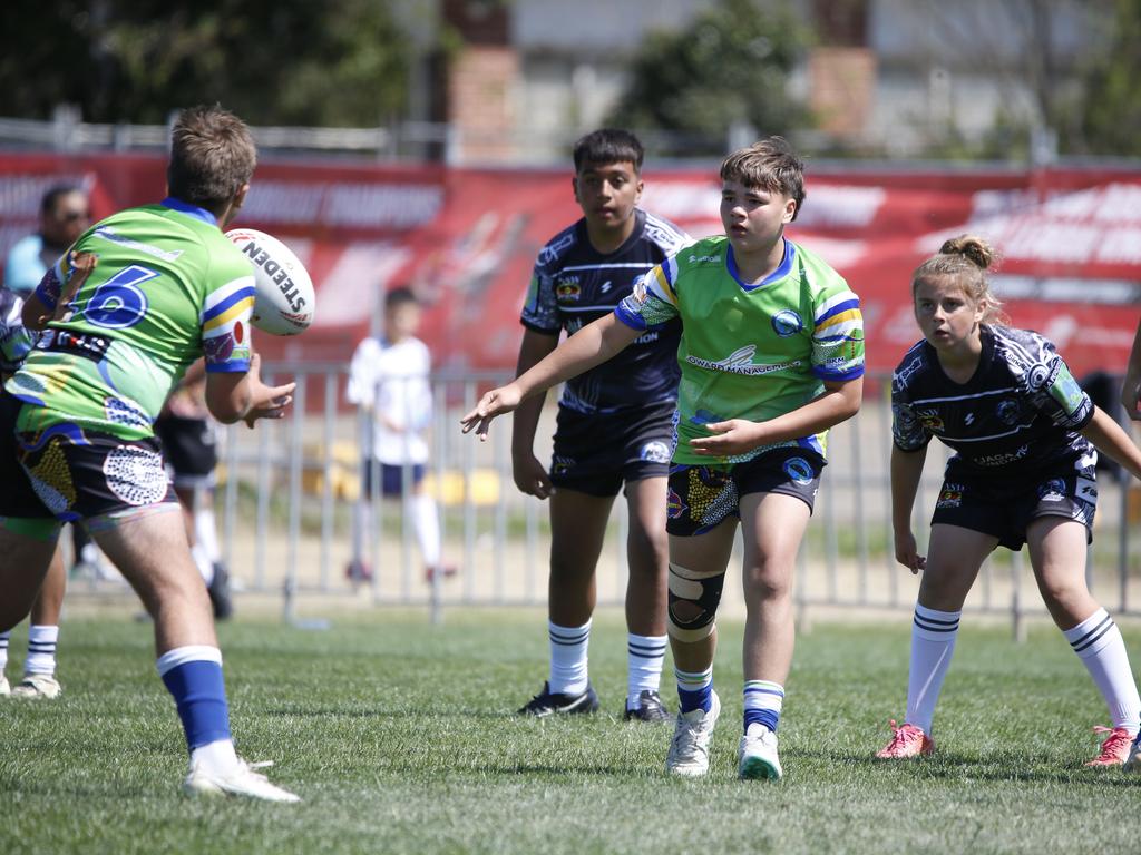 Koori Knockout - Day 4 Boys 13s GF La Perouse Panthers v Queanbeyan Kanberri Connection Monday, 7 October 2024 Hereford St, Bathurst NSW 2795, Australia, Picture Warren Gannon Photography