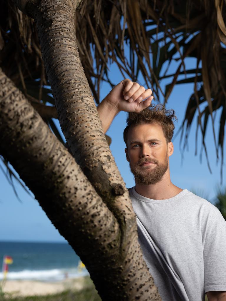 Ironman and avid beachgoer Jett Kenny has helped crown Australia’s top beaches for Escape. Picture: David Kelly