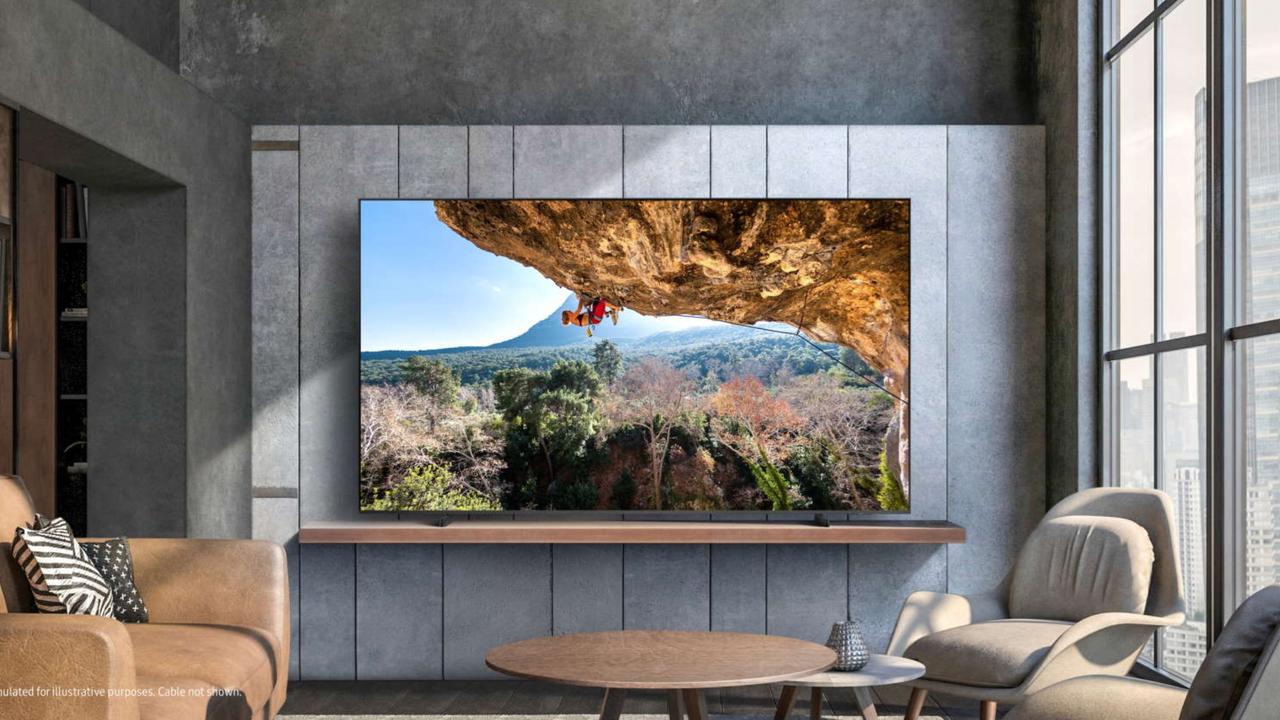 Samsung 98” DU9000 4K Crystal UHD Smart TV 24. Picture: Samsung