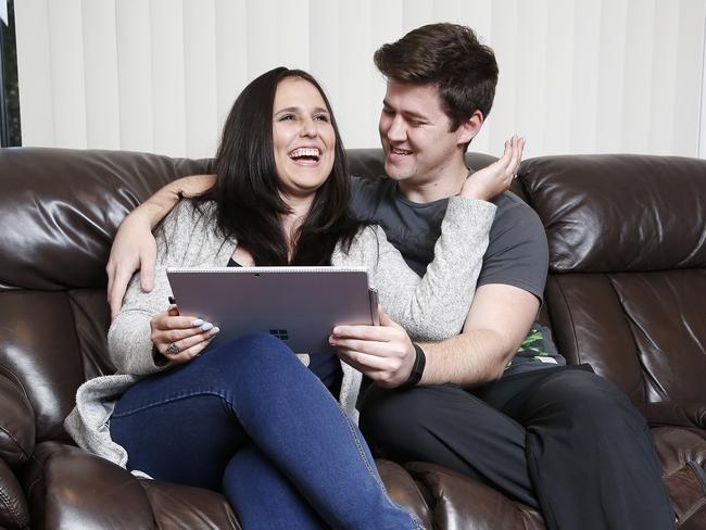 Aimee Le Roux and Adriaan Henning are first-home buyers looking to get into the market in the Hills.