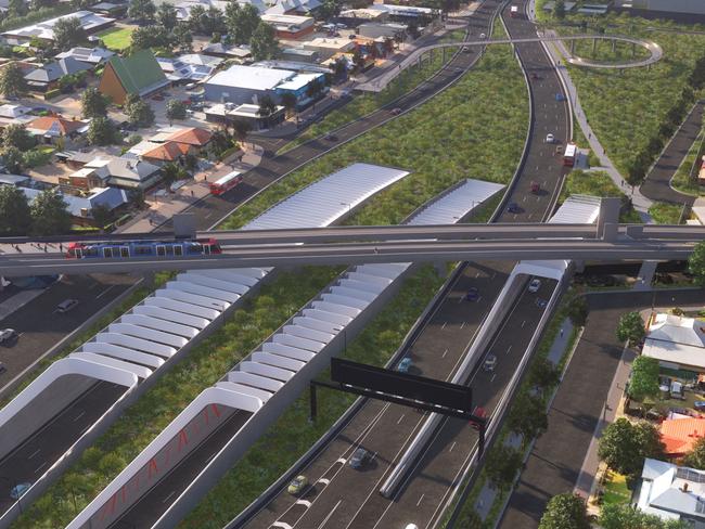 T2D Torrens to Darlington North South corridor. Picture: Supplied