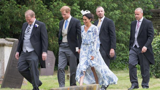 Meghan Markle, Prince Harry attend wedding of Princess Diana’s niece ...