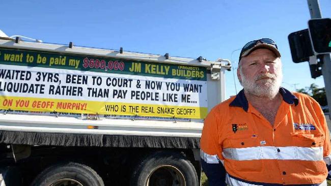 FED UP: Truck owner Mick Barfield says a three year court battle has taken a huge toll on his life and his labour hire business. Picture: Rokatruck