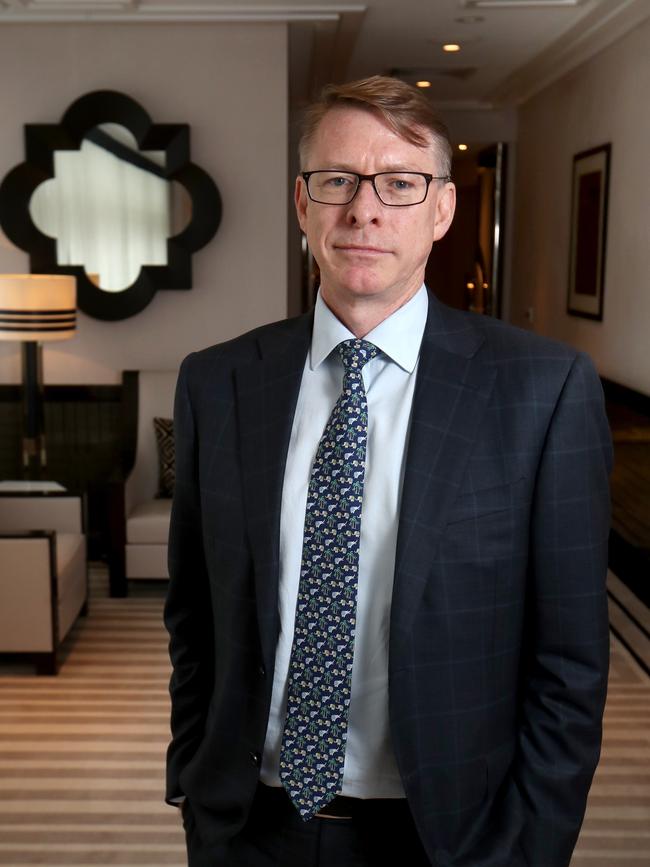 Crown chief financial officer Ken Barton has been named as chief executive. Picture: David Geraghty