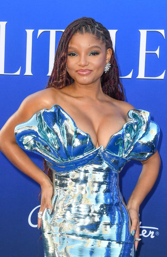 Under the sea! Halle Bailey stars as Ariel in The Little Mermaid. Picture: AFP