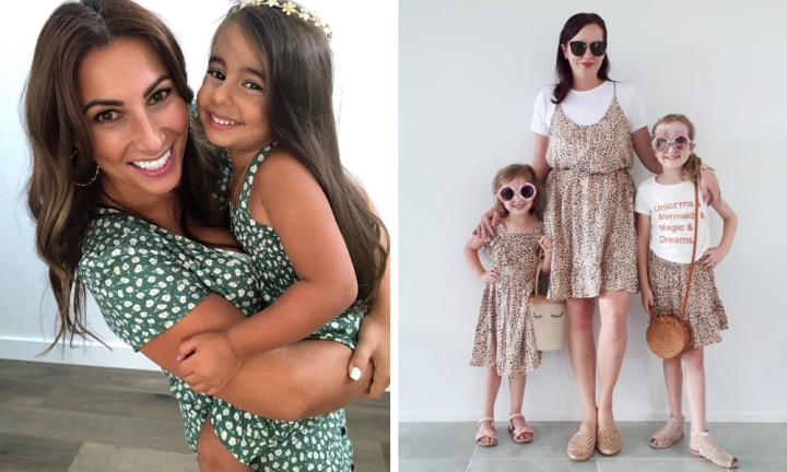 Mother daughter matching outfits best best sale and less