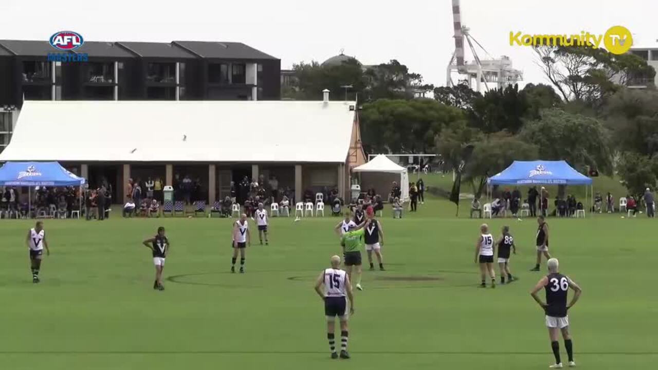 Replay: Vic Country/NSW v Vic Metro B (Men 60s) - AFL Masters National Carnival Day 3