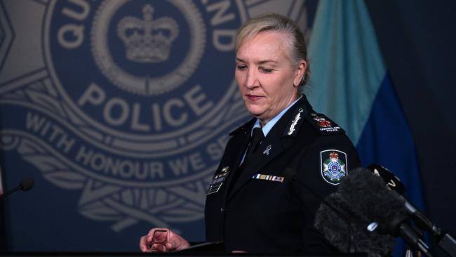 Queensland Police Commissioner Katarina Carroll will leave the top job on March 1. Picture: Dan Peled / NCA NewsWire