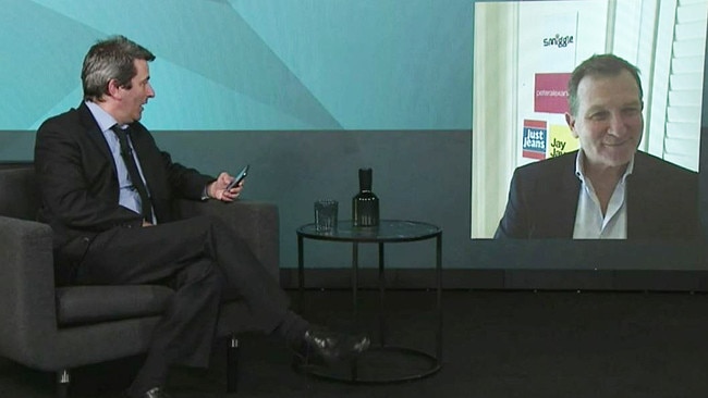 The Australian's Eli Greenblat in conversation with Premier investments' Mark McInnes at the 2020 E-commerce Summit.