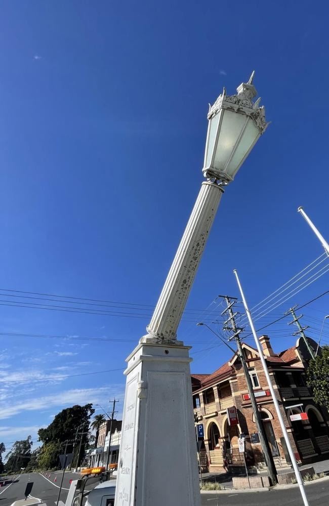 The damage done to the Mafeking war memorial in Casino. Picture: Richmond Valley Council.