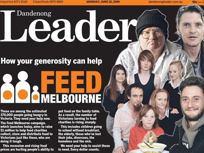 The official launch of Feed Melbourne in 2009.