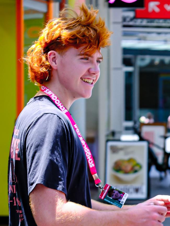 Raining mullets. Picture: James Weir/news.com.au