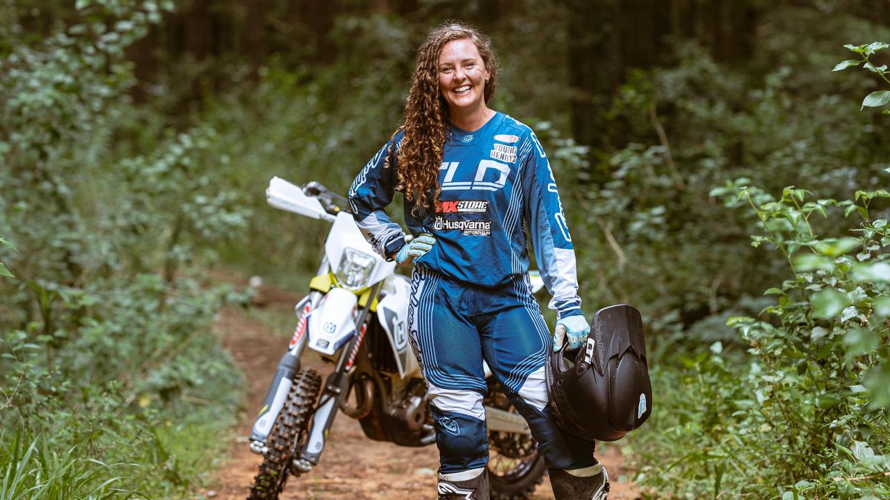 Jemma Wilson was a multi world champion in moto cross before retiring in 2018. Picture: Jemmawilson.com.au