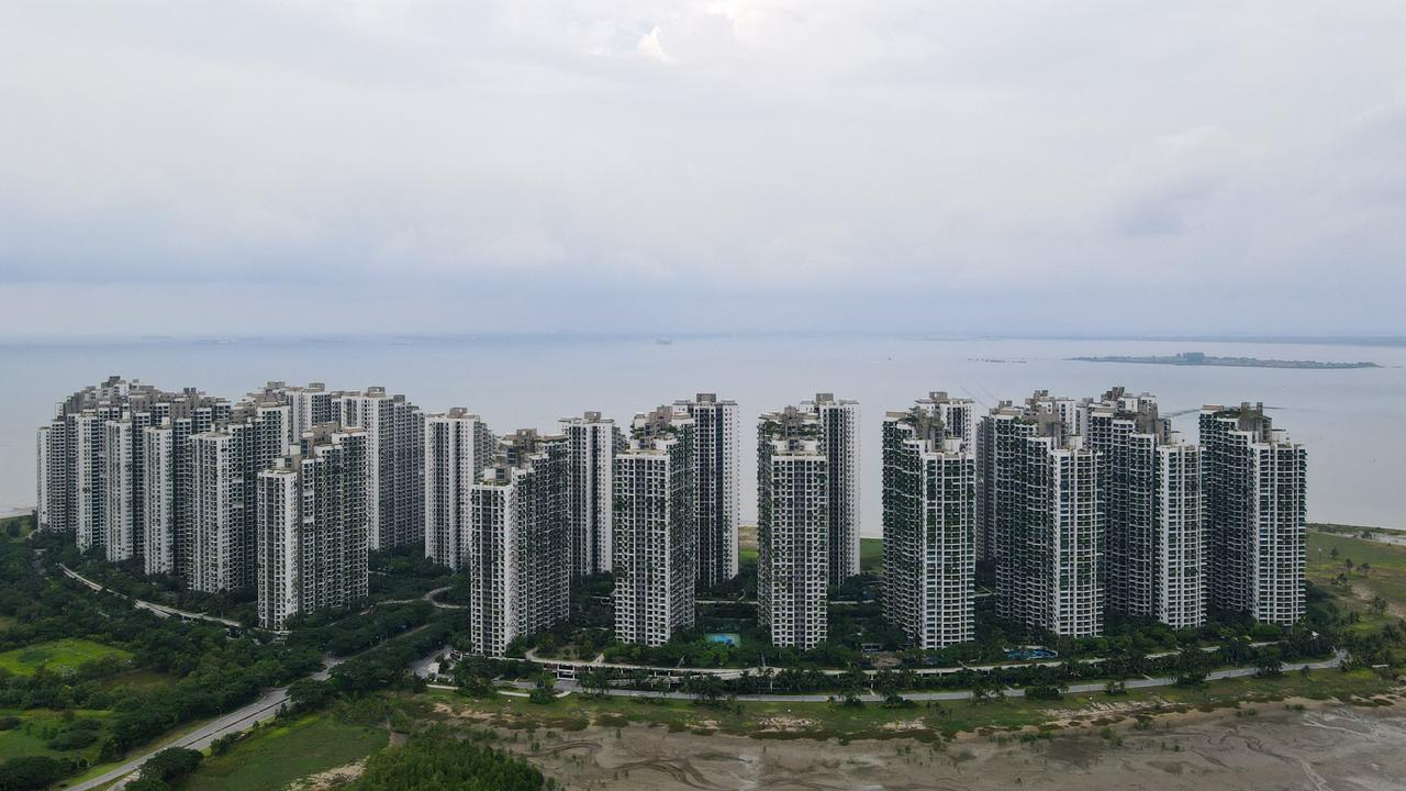 The development project launched under China's Belt and Road Initiative in Gelang Patah in Malaysia's Johor state on September 1, 2023. Picture: Mohd RASFAN / AFP.