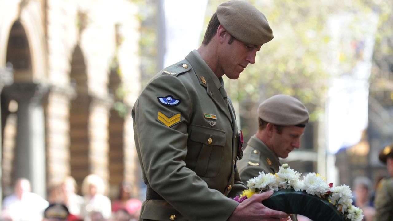 Ben Roberts-Smith has denied killing two men found in a tunnel in Afghanistan. Picture: AAP Image/Dean Lewins