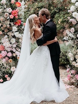Savannah Mckell on her wedding day.