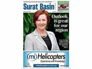 Surat Basin News front page. Picture: Local