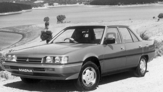 The Mitsubishi Magna shook up the car market when it hit in 1985. Picture: Supplied