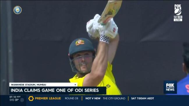 Marsh stars but Aussies fall in first ODI