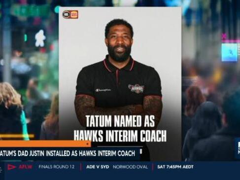 Jayson Taytum's dad named as Hawks interim coach