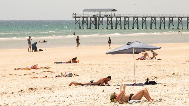 Women say the drone has been hovering above them while they sunbath. Picture: NCA NewsWire / Morgan Sette