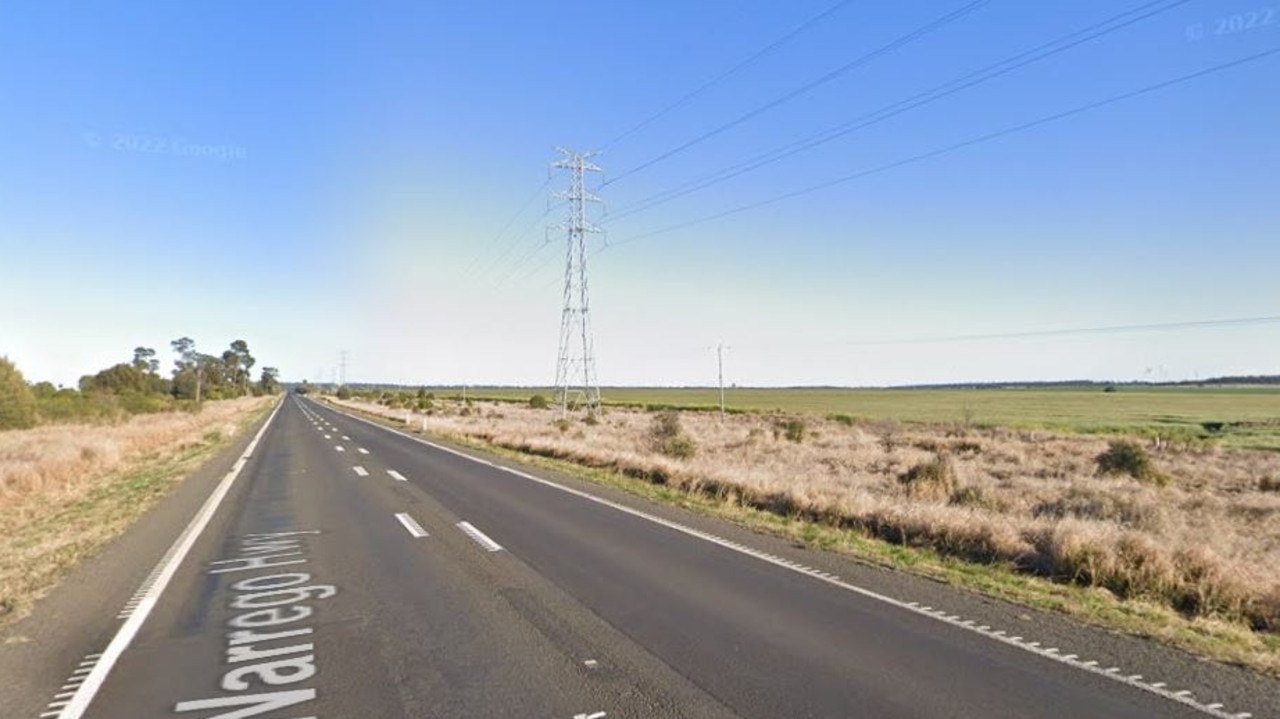 The Warrego Highway at Drillham.