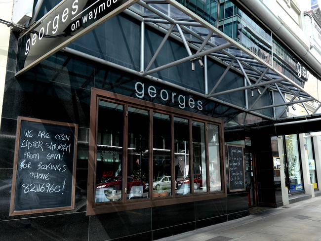 Georges is Adelaide’s number one spot for power brokers. Picture: Noelle Bobrige