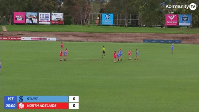 Replay: SANFL Intrastate Carnival - Sturt v North Adelaide (U16 Girls)