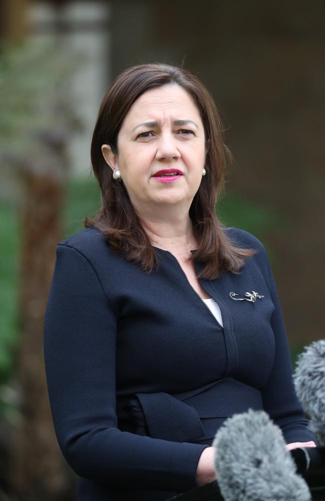 Queensland Premier Annastacia Palaszczuk. Picture: Annette Dew