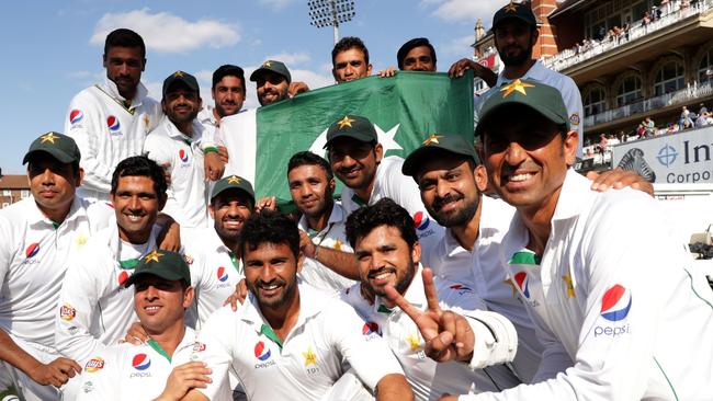 Pakistan has moved to the top of the Test rankings.