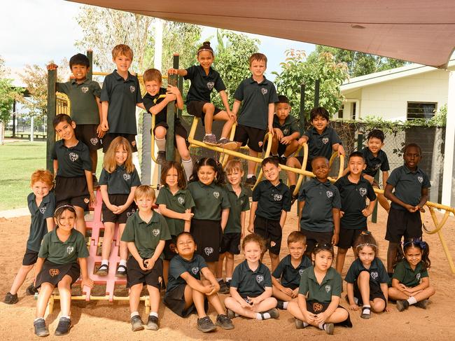 St Paul's Catholic Primary School transition class. All names withheld.