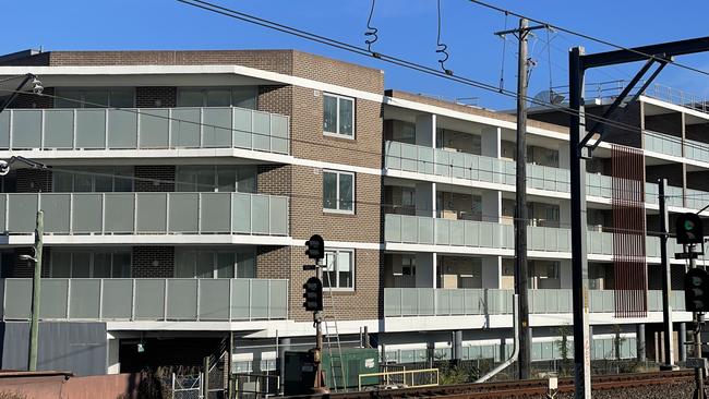 One of the residential developments at Pendle Hill town centre.