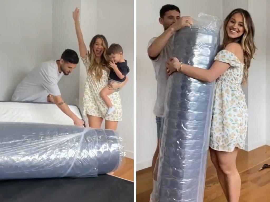 Snag a discounted mattress from Origin. Picture: Instagram/@thecondos.