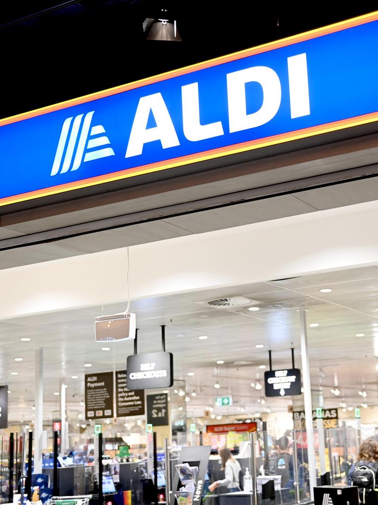 Most Aldi stores will operate as usual. Picture: NCA NewsWire / Jeremy Piper