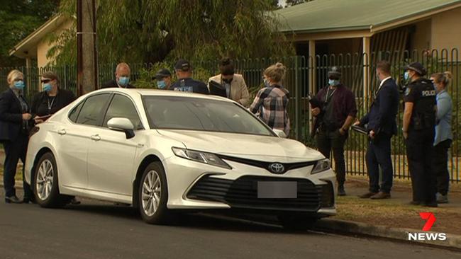 Supplied Editorial A woman was allegedly stabbed to death at Kilburn. Picture: 7 News