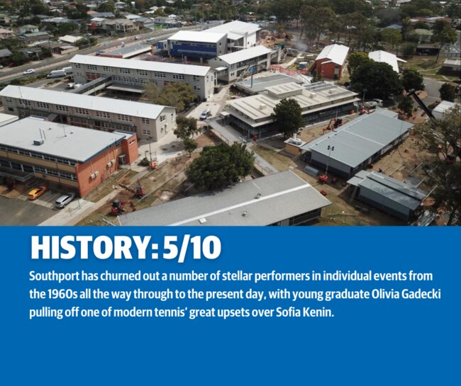 Southport State High School’s history is strong.