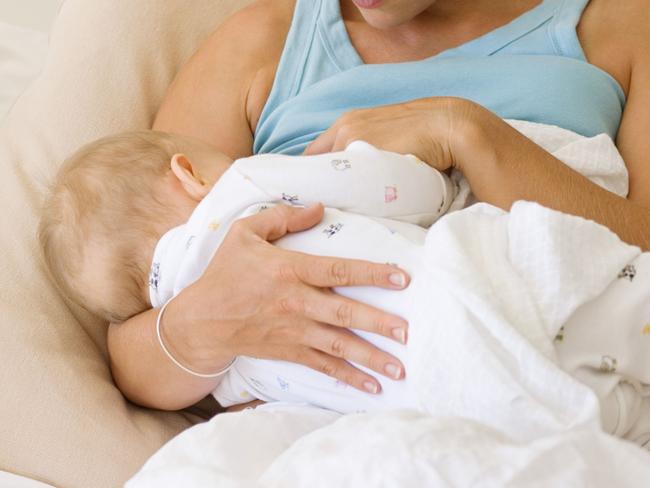 Woman breastfeeding baby. Generic, thinkstock