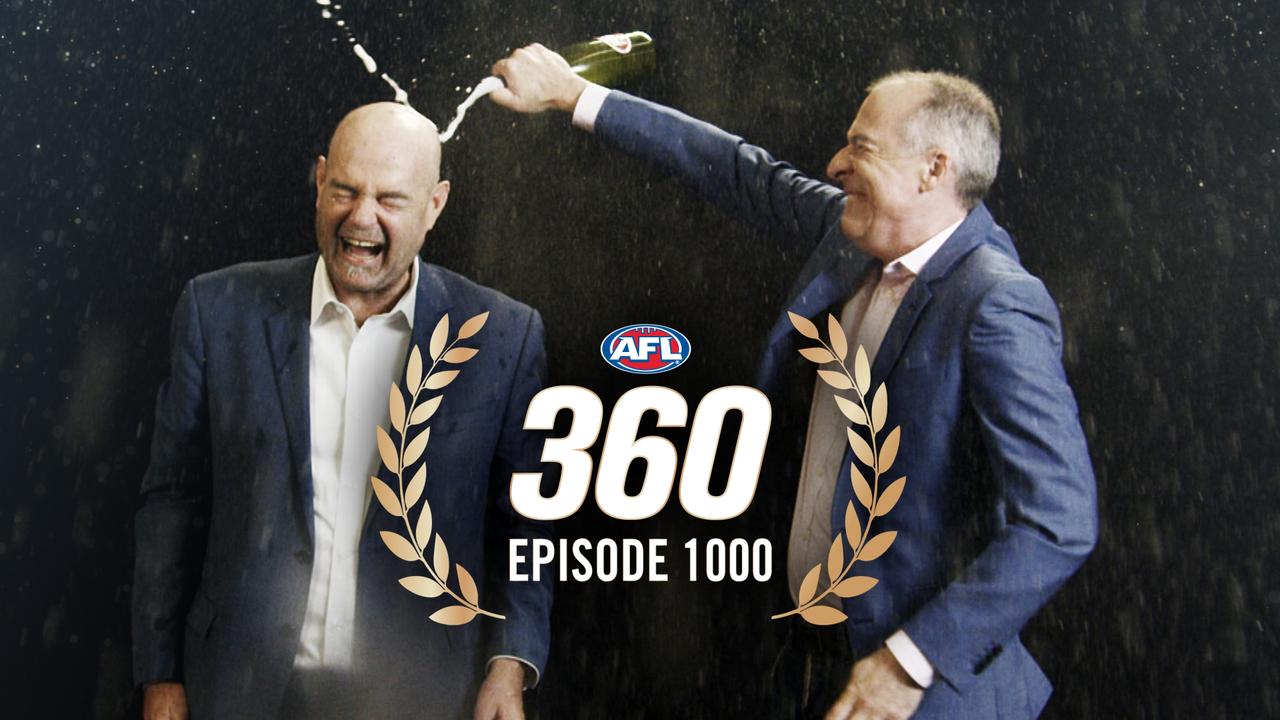 AFL 360 will celebrate its 1000th episode on Wednesday September 16.